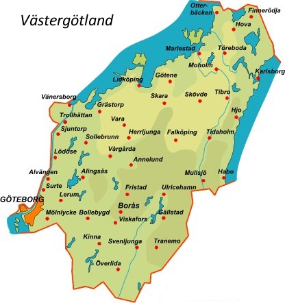 Västergötland - Wiki-Rötter