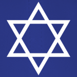 Davidsstjärnan representerar det judiska folket.