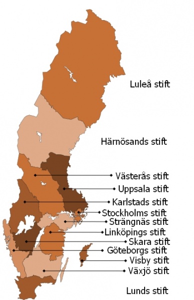Fil:Dioceses of Church of Sweden.jpg